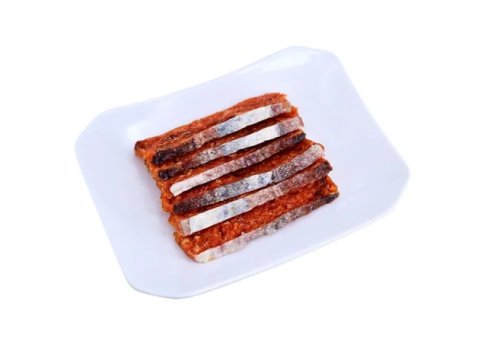 Whole-cut dried salmon