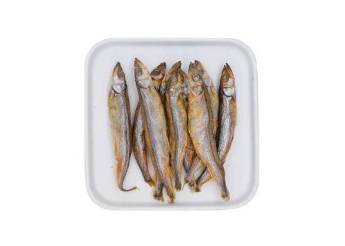 Freeze-dried capelin