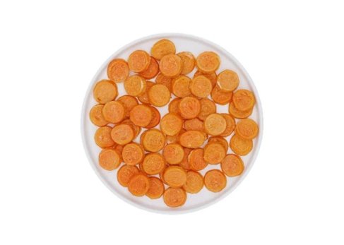Dried chicken slices