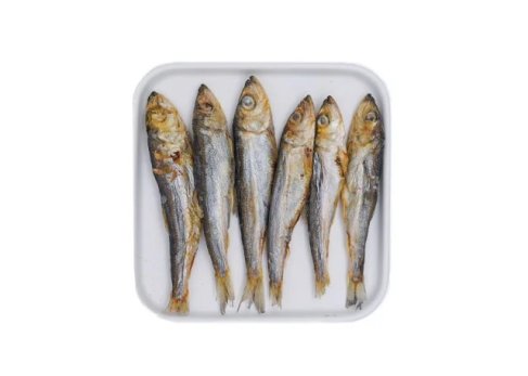Freeze-dried herring